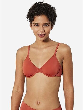 Parte superior de bikini básica con aros penti