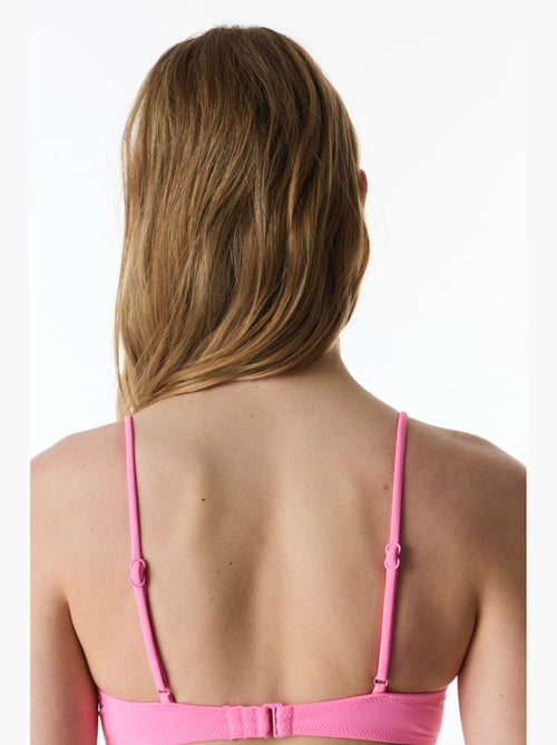 Parte superior de bikini con apertura frontal penti - Kiabi Parte superior de bikini con apertura frontal penti - Kiabi