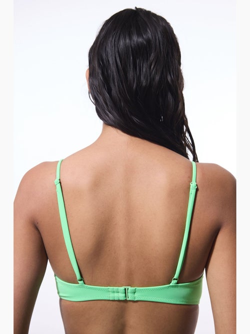 Parte superior de bikini con aros y tirantes fijos penti - Kiabi Parte superior de bikini con aros y tirantes fijos penti - Kiabi