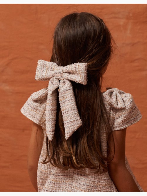 Pasador para el pelo con lazo de tweed - Kiabi Pasador para el pelo con lazo de tweed - Kiabi