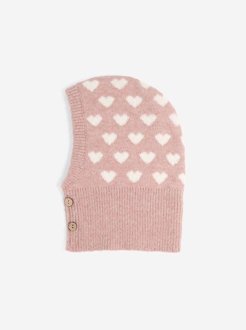 Pasamontañas con cuello y botones - Kiabi