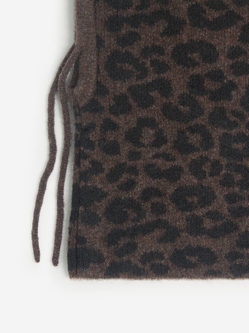 Pasamontañas con estampado de 'leopardo' - Kiabi