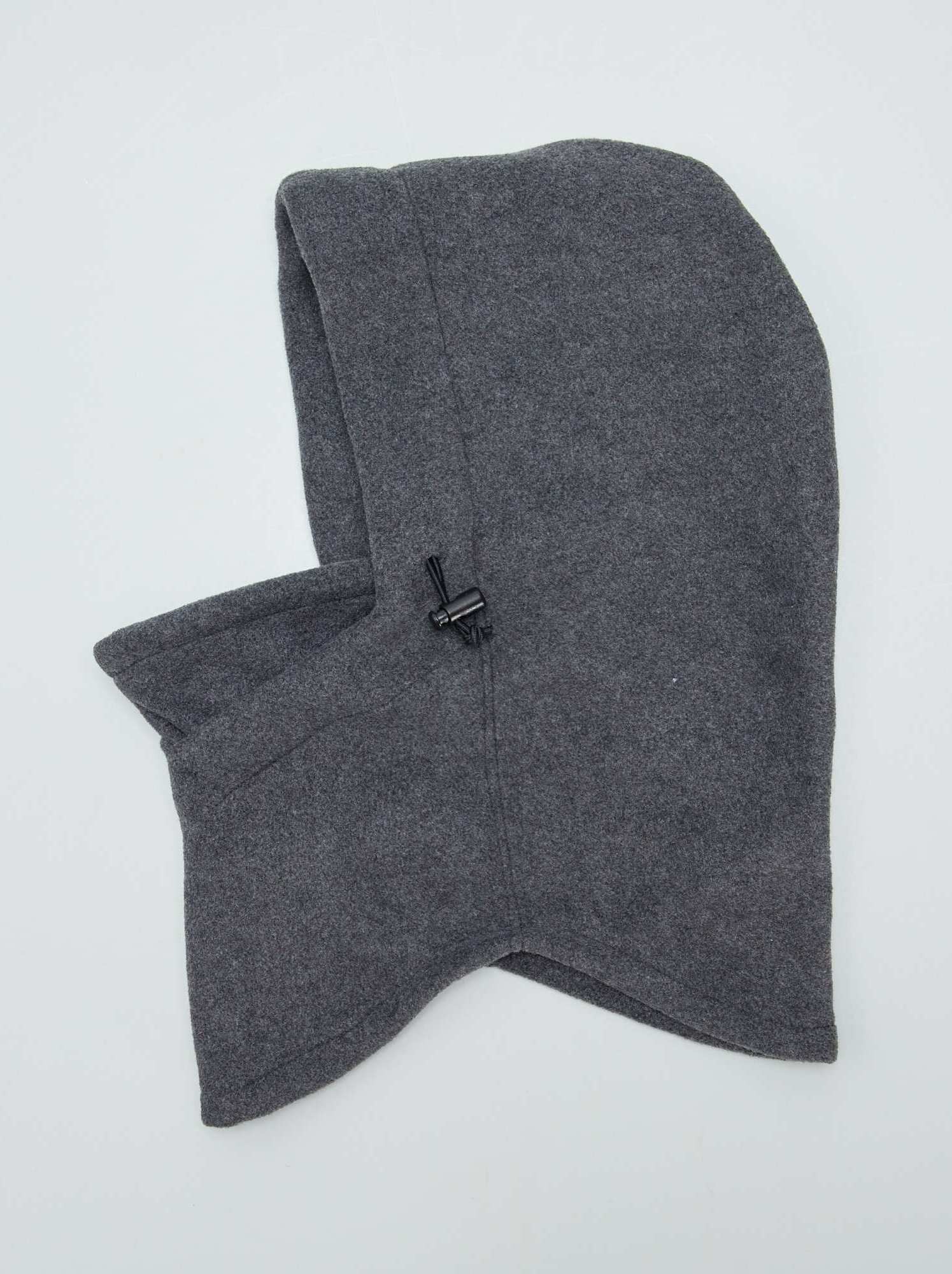 Gorro Grueso De Punto Grin&Bear - Forro Aterciopelado, Color Gris, Abrigado Y Suave