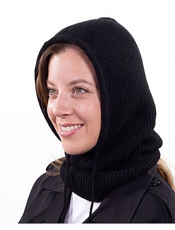 Pasamontañas malla soft touch, talla única elástica mujer isotoner