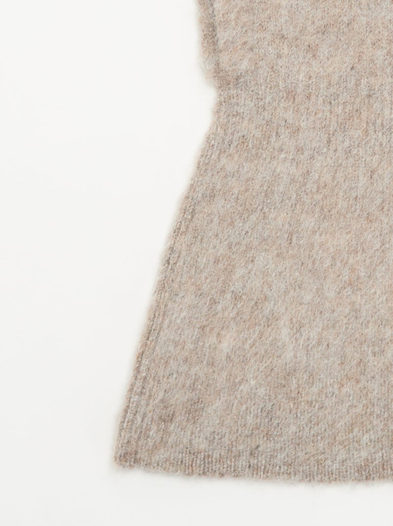 Pasamontañas oversize Beige - Kiabi