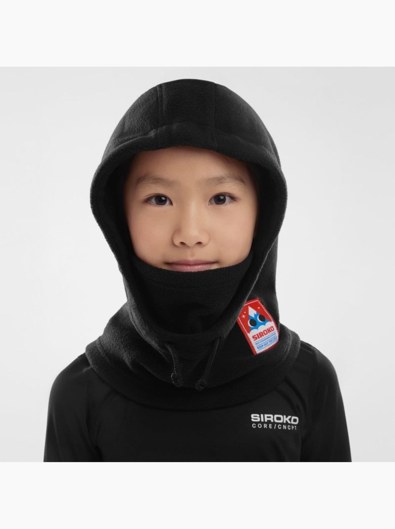Pasamontañas térmico de snowboard/esquí niños esquí y nieve niños y niñas Negro - Kiabi