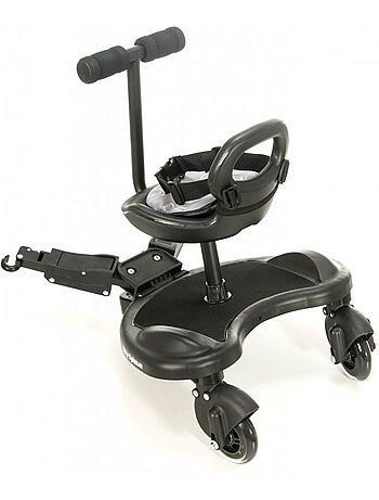 Patin paseo carrito universal asiento niño ruedas LED 2-5 años 20 kg