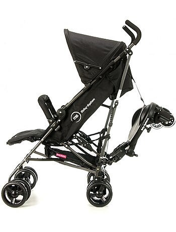 Patin paseo carrito universal asiento niño ruedas LED 2-5 años 20 kg