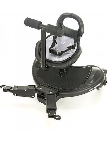 Patin paseo carrito universal asiento niño ruedas LED 2-5 años 20 kg