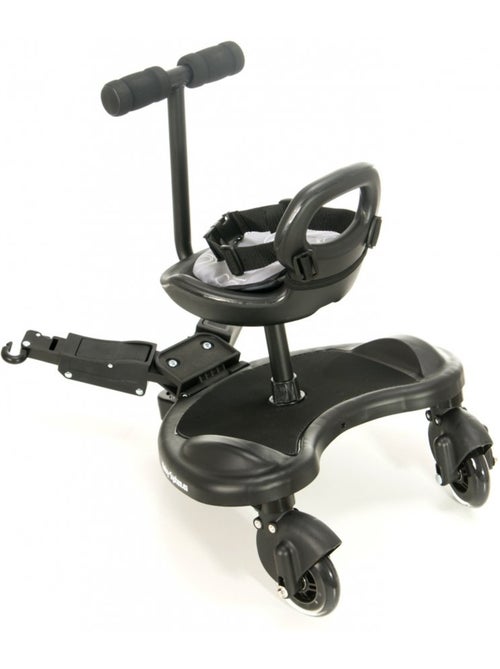 Patin paseo carrito universal asiento niño ruedas LED 2-5 años 20 kg - Kiabi
