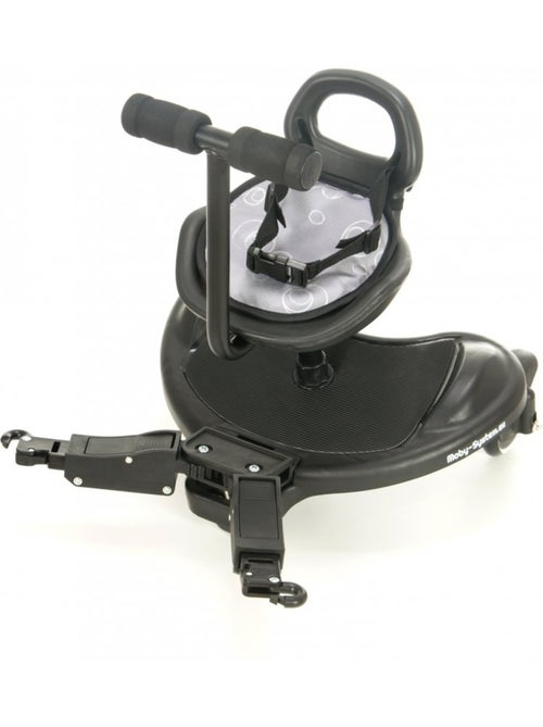 Patin paseo carrito universal asiento niño ruedas LED 2-5 años 20 kg - Kiabi