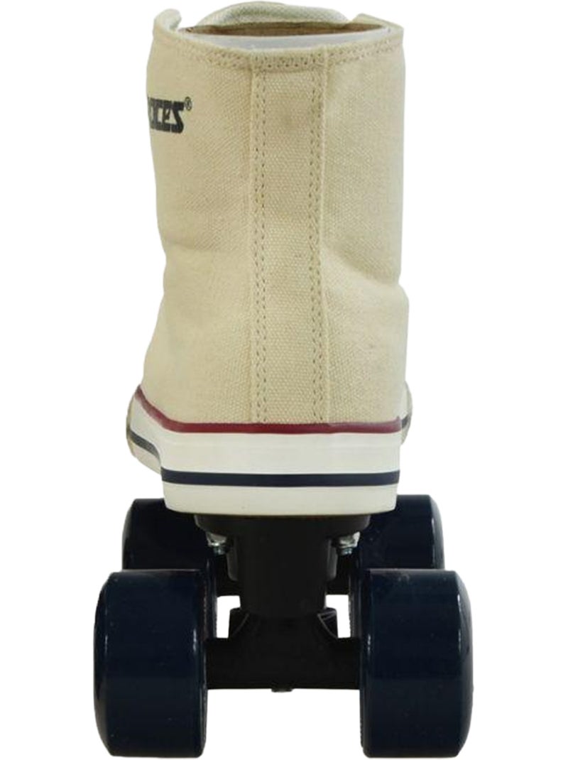 Patines quad chuck para mujer - roces Crema - Kiabi