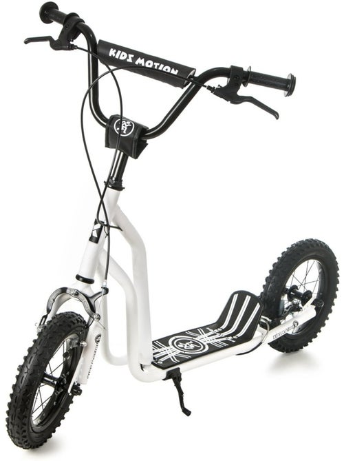 Patinete 12 pulgadas ruedas grandes acero manillar regulable 50 kg EN71 - Kiabi
