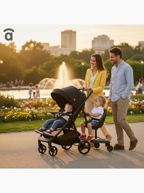 Patinete 2 en 1 para silla de paseo Go Seat Asalvo - Kiabi