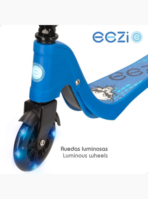 Patinete 2 ruedas con luces eezi - Kiabi