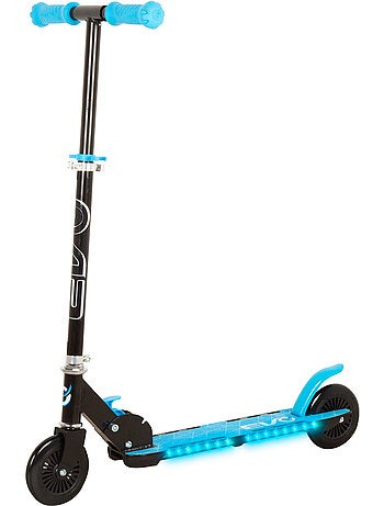 Patinete 2 ruedas luces multicolor evo