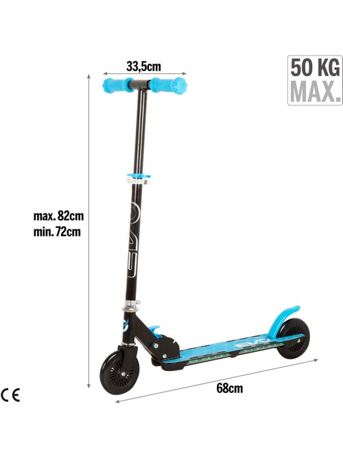 Patinete 2 ruedas luces multicolor evo - Kiabi Patinete 2 ruedas luces multicolor evo - Kiabi