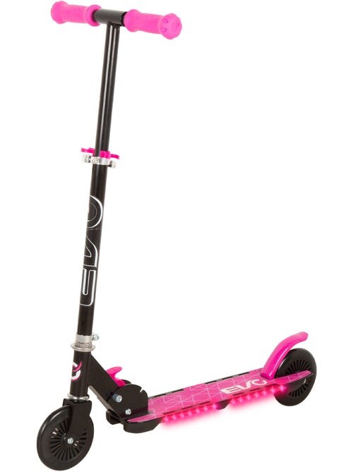 Patinete 2 ruedas luces multicolor evo - Kiabi