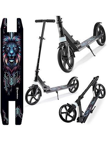 Patinete 2 ruedas plegable niños y adolescentes ruedas 200 mm – HyperMotion