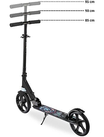 Patinete 2 ruedas plegable niños y adolescentes ruedas 200 mm – HyperMotion