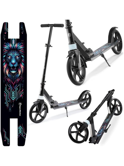 Patinete 2 ruedas plegable niños y adolescentes ruedas 200 mm – HyperMotion - Kiabi