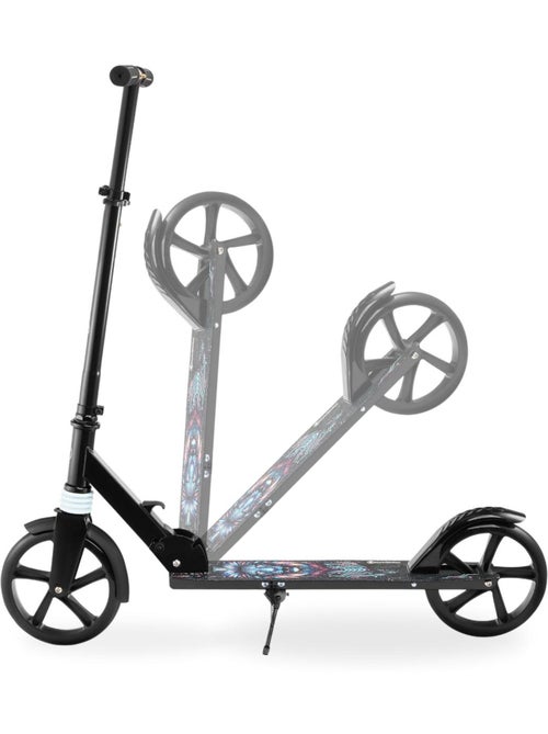 Patinete 2 ruedas plegable niños y adolescentes ruedas 200 mm – HyperMotion - Kiabi