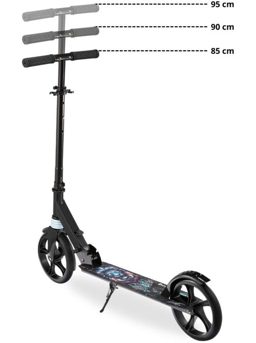 Patinete 2 ruedas plegable niños y adolescentes ruedas 200 mm – HyperMotion - Kiabi