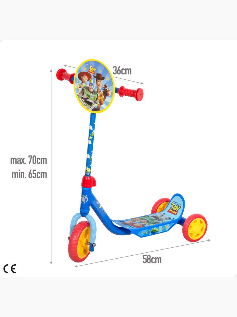 Patinete 3 ruedas 58x36x65-70 cm + 2 años toy story N/D - Kiabi