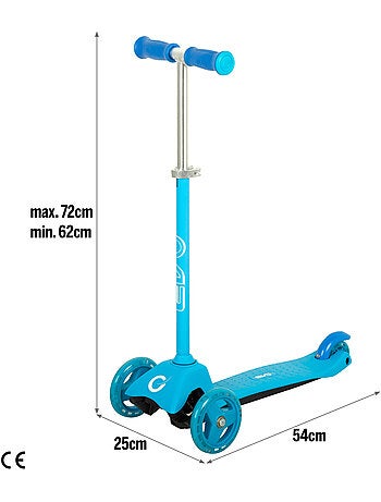 Patinete 3 ruedas ajustable evo