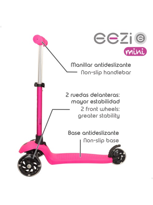 Patinete 3 ruedas c/manillar desmontable eezi - Kiabi