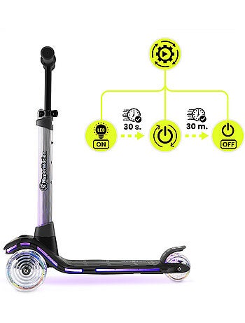 Patinete 3 ruedas HyperMotion BECKY LED
