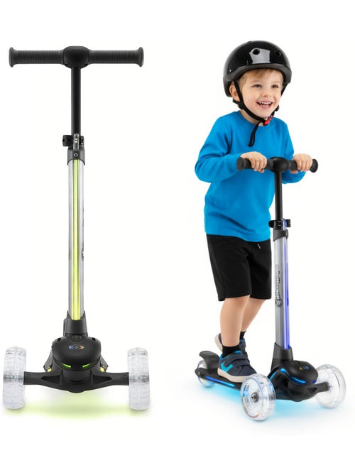 Patinete 3 ruedas HyperMotion BECKY LED - Kiabi Patinete 3 ruedas HyperMotion BECKY LED - Kiabi