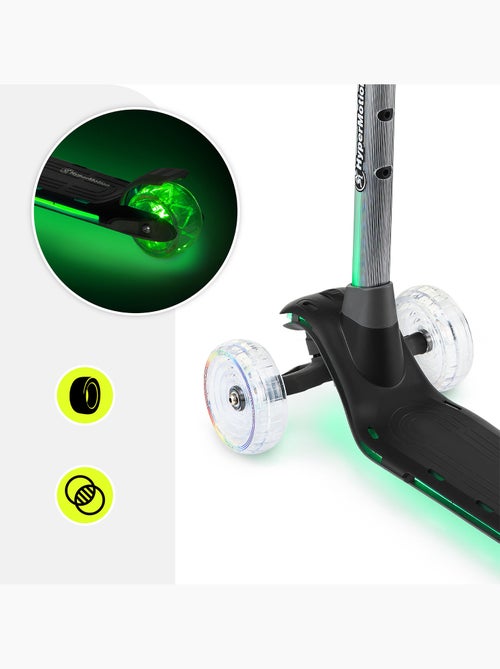 Patinete 3 ruedas HyperMotion BECKY LED - Kiabi Patinete 3 ruedas HyperMotion BECKY LED - Kiabi