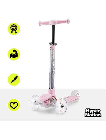 Patinete 3 ruedas HyperMotion BECKY LED
