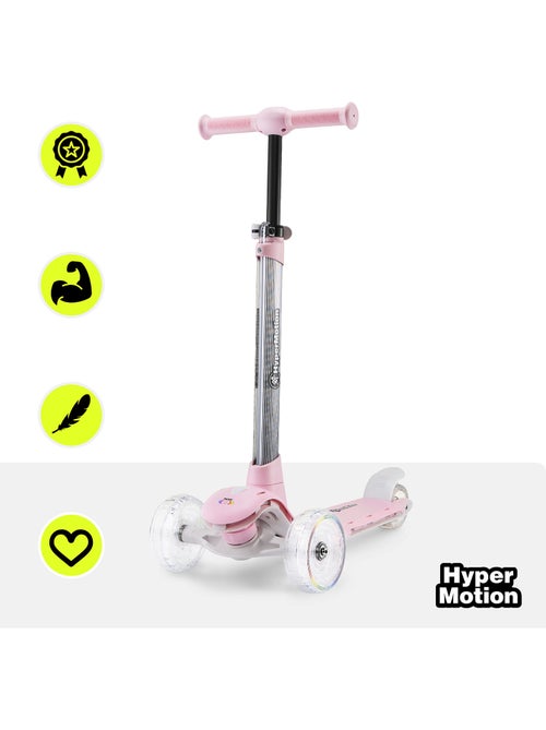 Patinete 3 ruedas HyperMotion BECKY LED - Kiabi Patinete 3 ruedas HyperMotion BECKY LED - Kiabi