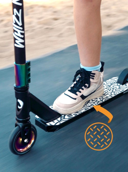 Patinete acrobático LIONELO Whizz - Capacidad de 100 kg - Manillar ancho - Rodamientos ABEC-9 - Negr - Kiabi