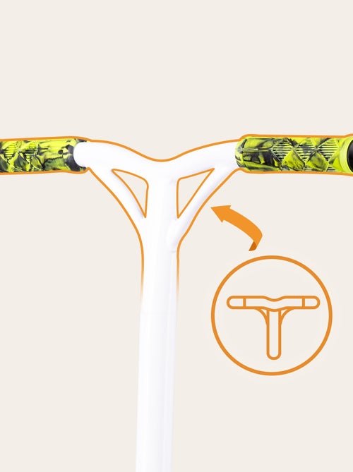 Patinete acrobático LIONELO Whizz - Manillar ancho - Rodamientos ABEC-9 - Negro - Kiabi