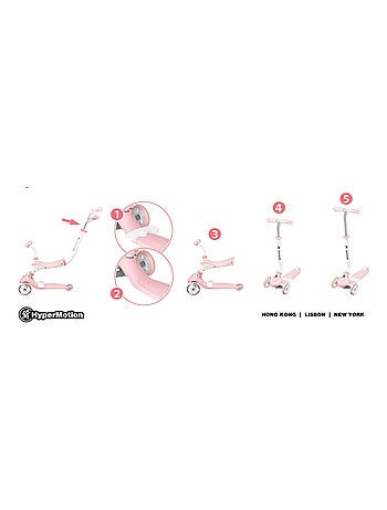 Patinete evolutivo 3 en 1 correpasillos HyperMotion