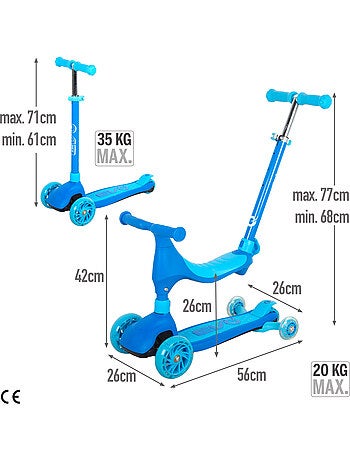 Patinete evolutivo 4 en 1 evo