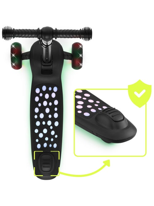 Patinete infantil 3 en 1 HyperMotion LUMI con luces LED y asiento ajustable - Kiabi