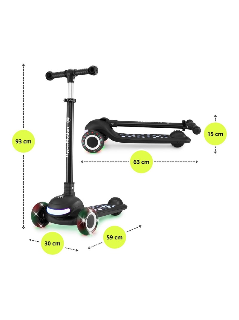 Patinete infantil 3 en 1 HyperMotion LUMI con luces LED y asiento ajustable N/D - Kiabi
