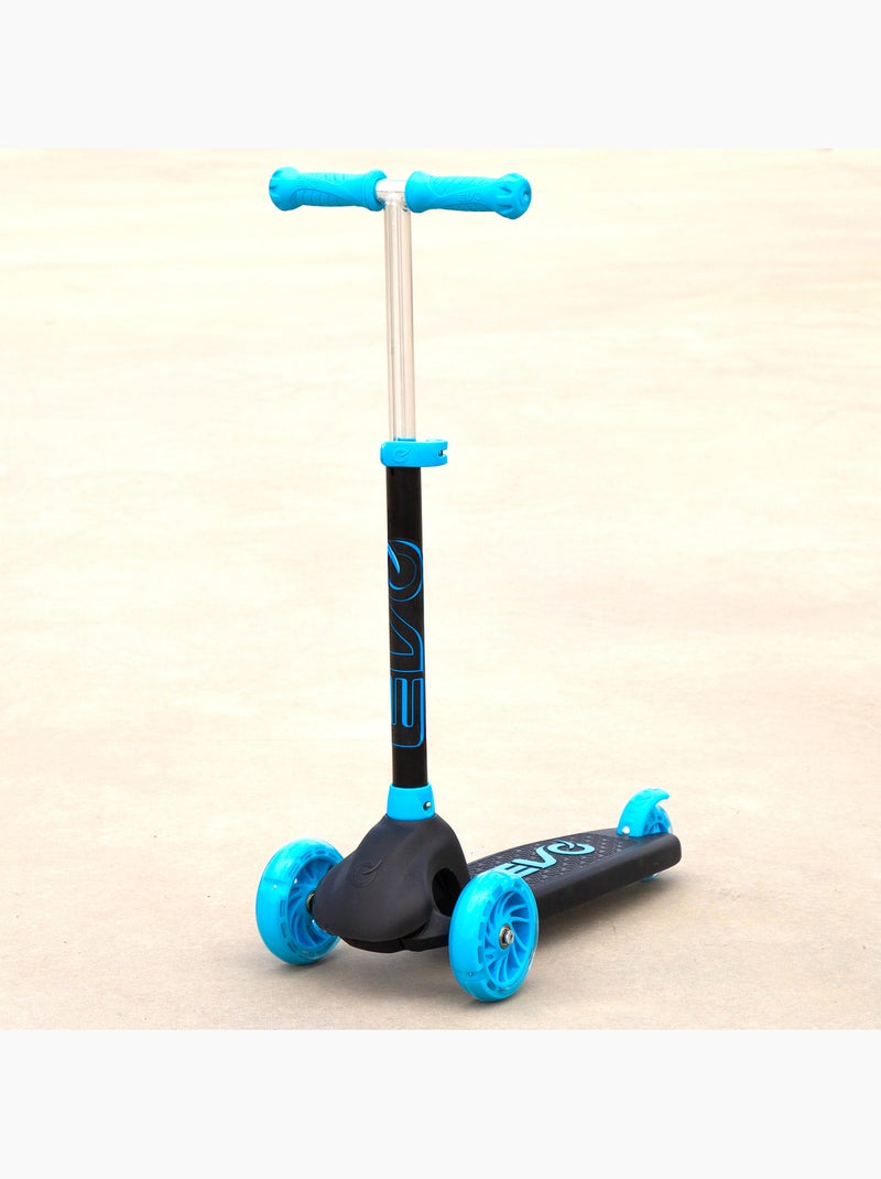 Patinete infantil 3 ruedas con luces evo Azul - Kiabi