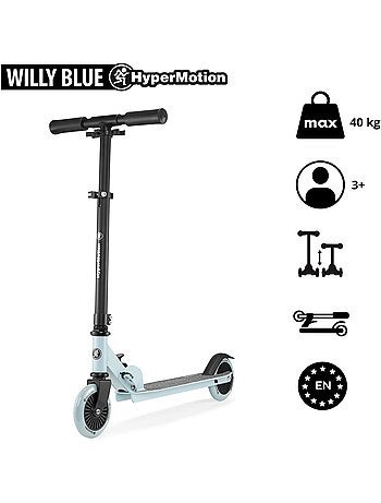 Patinete infantil de 2 ruedas Willy plegable ligero 3–8 años