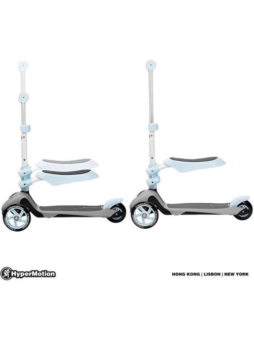 Patinete infantil evolutivo 3 en 1 con asiento manillar regulable 2-6 - Kiabi