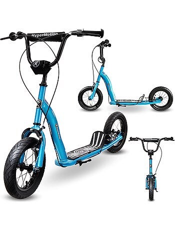 Patinete infantil hypermotion ruby 12.2 con ruedas inflables y frenos desde 5 años
