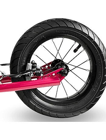 Patinete infantil hypermotion ruby 12.2 con ruedas inflables y frenos desde 5 años