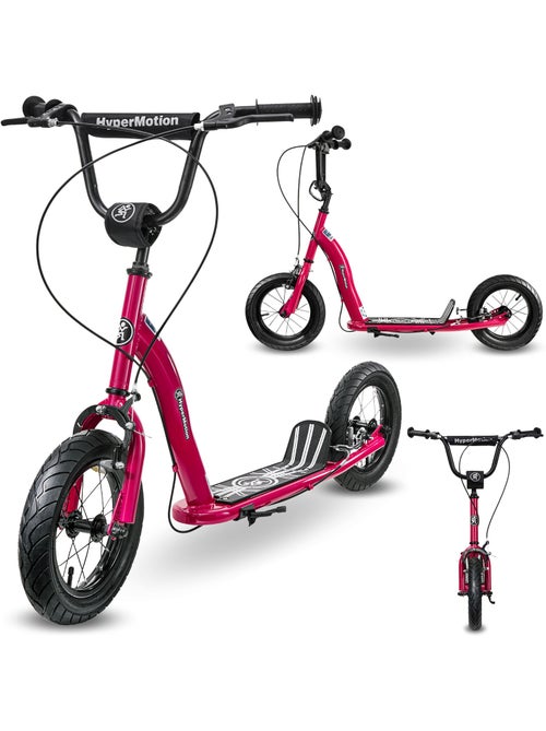 Patinete infantil hypermotion ruby 12.2 con ruedas inflables y frenos desde 5 años - Kiabi