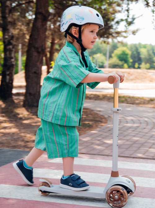 Patinete infantil LIONELO Jessy - Ruedas iluminadas - 3 ruedas - Altura ajustable - Kiabi