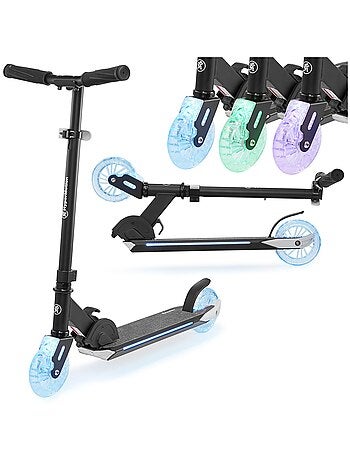 Patinete led plegable ligero ruedas 125mm 50kg hypermotion