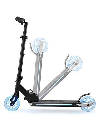 Patinete led plegable ligero ruedas 125mm 50kg hypermotion